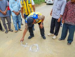 Pembangunan Jalan Air Muring – Tanjung Harapan Dimulai, Pemprov Anggarkan Rp2 Triliun untuk 2026