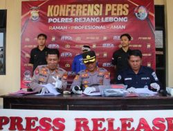 Polisi Tangkap Pelaku Curanmor di Rejang Lebong