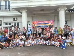 Ditlantas Gelar Police Go To School di Sekolah HighScope Indonesia Bengkulu