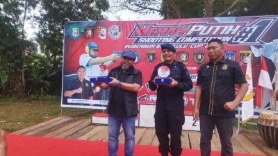 Batalyon B Pelopor Brimob Hadiri Lomba Menembak Gubernur Bengkulu Cup 2025
