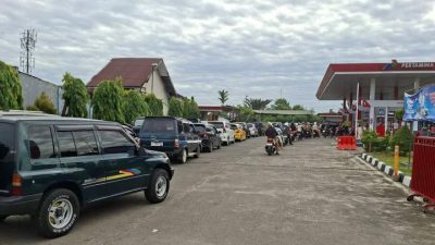 Pasokan BBM Bengkulu Aman, Antrean SPBU Dipicu Isu Hoaks di Medsos