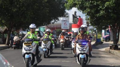 Polda Bengkulu Patroli Skala Besar, Wujudkan Keamanan Warga