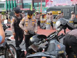 Polres Rejang Lebong Gelar Apel Siaga, Cek Peralatan Dalmas