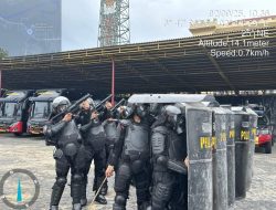 SatBrimob Gelar Latihan PHH Antisipasi Unjuk Rasa