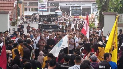 Kapolres Rejang Lebong Apresiasi Aksi Demonstrasi Mahasiswa yang Damai