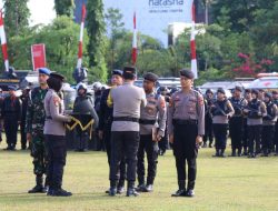 Polda Kalteng Gelar Apel Operasi Aman Nusa I Telabang 2025