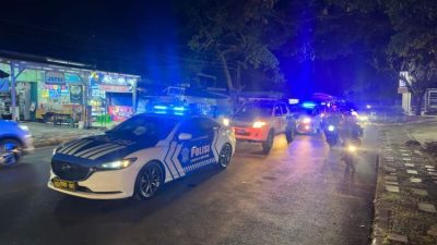 Hari Ketiga Patroli Skala Besar, Polda Bersama TNI Amankan Jalan Protokol