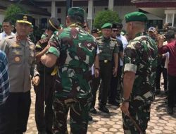 Kunjungan Kerja ke Bengkulu, Pangdam XXI/RI Pimpin Sertijab Danrem