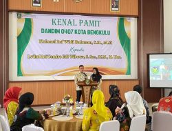 Lepas Sambut Dandim 0407/Kota Bengkulu, Pemkab Bengkulu Tengah Siap Bersinergi