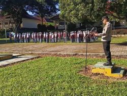 Kapolsek Selupu Rejang Tekankan Pentingnya Kedisiplinan dan Pencegahan Kenakalan Remaja