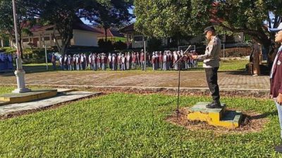 Kapolsek Selupu Rejang Tekankan Pentingnya Kedisiplinan dan Pencegahan Kenakalan Remaja