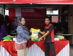 Ditreskrimsus Polda Bengkulu Gelar Pasar Pangan Murah