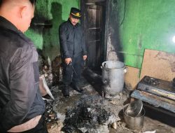 Diduga Konsleting Listrik, Rumah Warga Curup Nyaris Ludes Terbakar