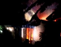Kebakaran Hebat di Rejang Lebong, Rumah Warga Hampir Ludes Terbakar