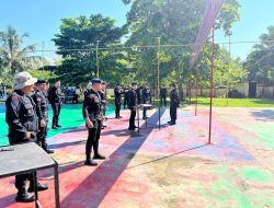 Detasemen Gegana Satbrimob Latihan Menembak Senjata Api HS