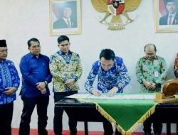Pemkab Rejang Lebong dan Kemenkumham Teken MoU Bidang Hukum
