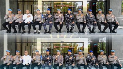 Danpuspomal Kunjungi Divpropam Polri, Perkuat Sinergi TNI AL–Polri