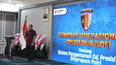 Divpropam Polri Gelar Pelatihan Pengamanan VIP dan Audit Markas