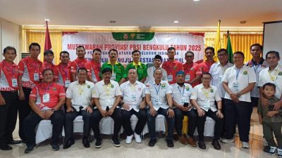 Suharto Terpilih Aklamasi, Siap Perjuangkan Fasilitas Bulu Tangkis Bengkulu