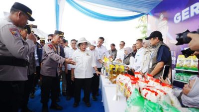 Polri Salurkan 1.386 Ton Beras SPHP Lewat Gerakan Pangan Murah
