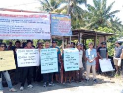 Unjuk Rasa, Warga Pasar Seluma Tuntut Hak Plasma dari PT Agri Andalas