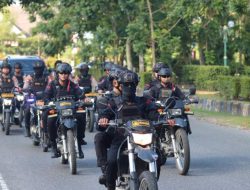 Pasca Demo, Kapolda Kalteng Patroli Bersama Forkopimda