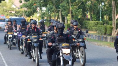 Pasca Demo, Kapolda Kalteng Patroli Bersama Forkopimda