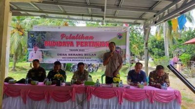 Warga Serang Bulan Ikuti Pelatihan Budidaya Pertanian