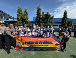 Ditlantas Gelar Police Go To School di SMPN 4 Kota Bengkulu