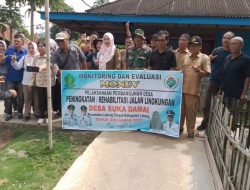 Monev Kecamatan Apresiasi Tata Kelola Desa Suka Damai, Dana Desa Tahap I Terserap 100%