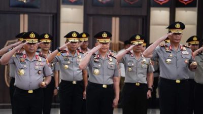 27 Perwira Tinggi Polri Naik Pangkat
