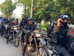 184 Personel Polri Patroli Skala Besar di Jakarta