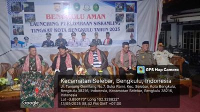 Walikota Resmi Luncurkan Lomba Siskamling 2025, Dorong Warga Aktif Jaga Lingkungan
