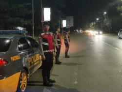 Ditsamapta Patroli Malam Antisipasi Balap Liar dan Kejahatan