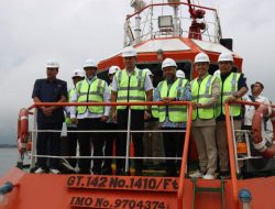 Kapolda Hadiri Peninjauan Pengerukan Alur Pelabuhan Pulau Baai