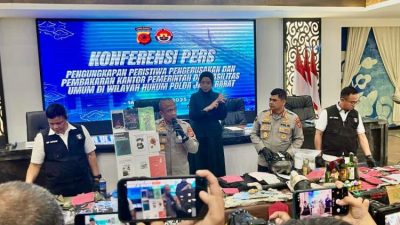 Polda Jabar Ungkap Kasus Pengrusakan dan Pembakaran Kantor Pemerintah serta Fasilitas Umum