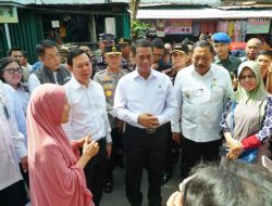 Menteri Pertanian Tinjau Pasar Panorama Bengkulu, Tegaskan Pemerintah Jaga Keseimbangan Harga