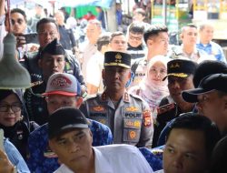 Kapolda Dampingi Mentan dan Ketua DPD RI Kunjungan Kerja di Pasar Panorama