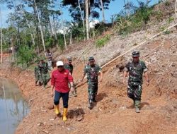 Danrem 041/Gamas Tinjau Program Cetak Sawah di Seluma