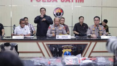 Polda Jatim Ungkap Ratusan Pelaku Aksi Anarkis di 10 Kota, Kerugian Capai Rp256 Miliar