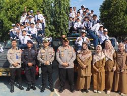 Pesan Tegas Wakapolda di SMPN 5: Jangan Sentuh Narkoba dan Judi Online