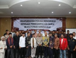 Kapolda Bengkulu dan Tokoh Suku Deklarasi Damai untuk Bengkulu