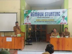 Musyawarah Rembuk Stunting, Pemdes Muara Danau Ajak Warga Rutin Periksa Kesehatan