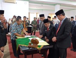 Wakil Bupati Rejang Lebong Lantik 19 Pejabat Eselon II