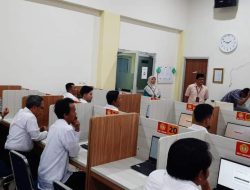 42 Peserta Seleksi KPID Bengkulu Jalani Tes CAT