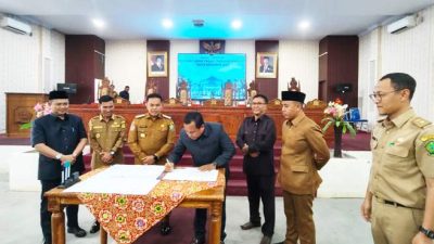 DPRD Lebong Setujui APBD Perubahan 2025, Fraksi Soroti Penurunan Dana Transfer Pusat