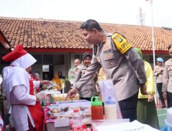 Kapolres Jaktim Tinjau Langsung Program Makan Bergizi Gratis