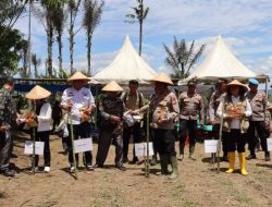 Rejang Lebong Tanam Jagung Serentak, Polres Tunjukkan Komitmen Pangan