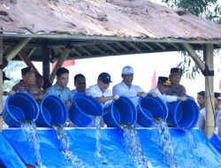 Wapres Gibran Tebar 80 Ribu Bibit Ikan Nila di Banten