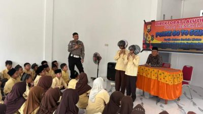 Ditlantas Polda Bengkulu Edukasi Siswa SDN 20 Tertib Lalu Lintas